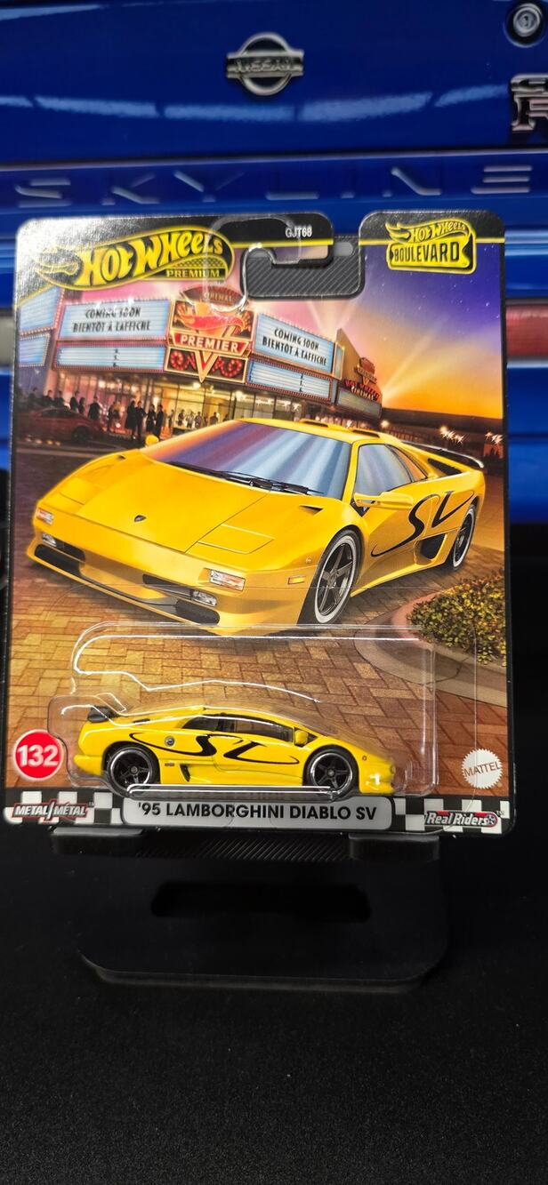 Hot Wheels Premium Boulevard 95 Lamborghini Diablo SV #132 NIP